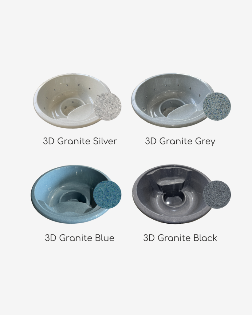 3D Granite insert for Hot Tubs