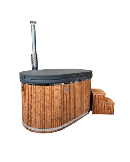 3D Granite Fiberglass Ofuro Hot Tub