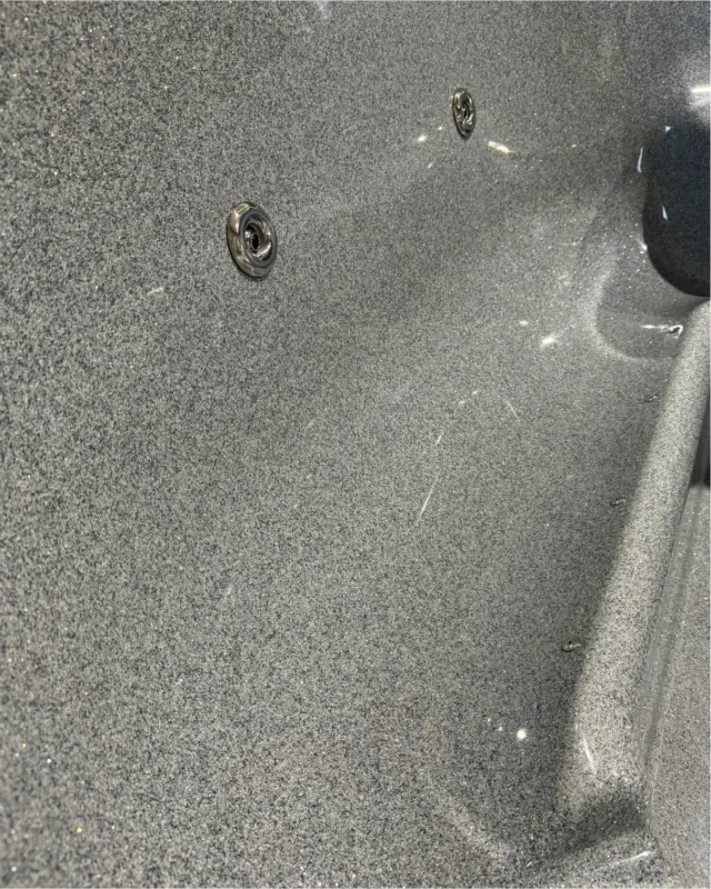 3D Granite integrated Hot Tub
