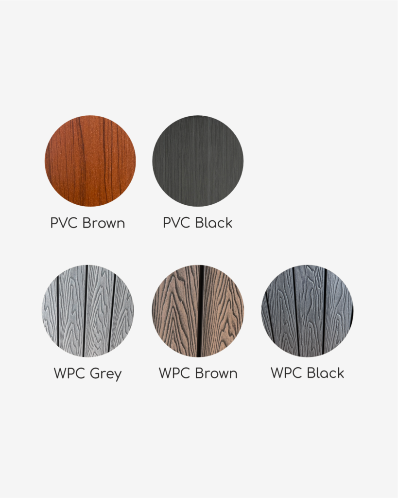 PVC and WPC cladding for Hot Tubs