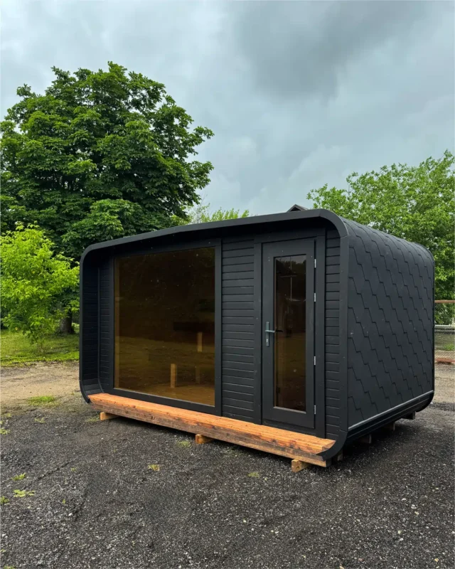 4M Cube Wide Sauna with Relax Room - Image 4