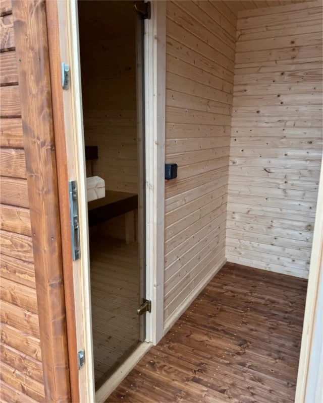 4M Cube Wide Sauna with Relax Room - Image 11