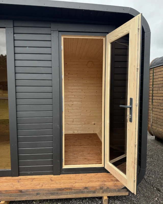 4M Cube Wide Sauna with Relax Room - Image 5