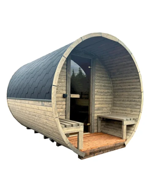 Sauna Barrel from spruce wood