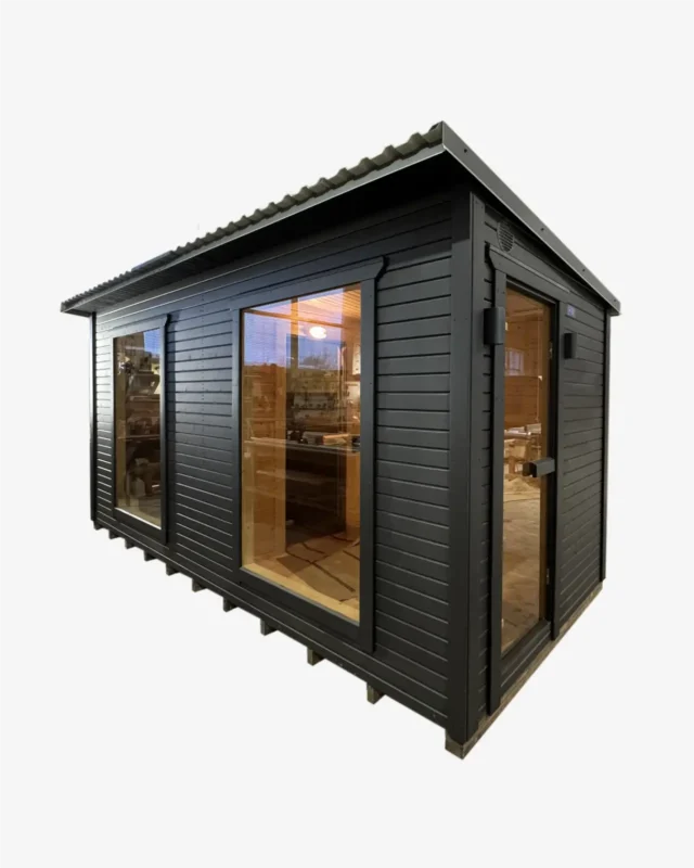 5XL Box Outdoor Sauna with Relax Room