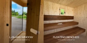 TAVO Sauna Comfor M interior