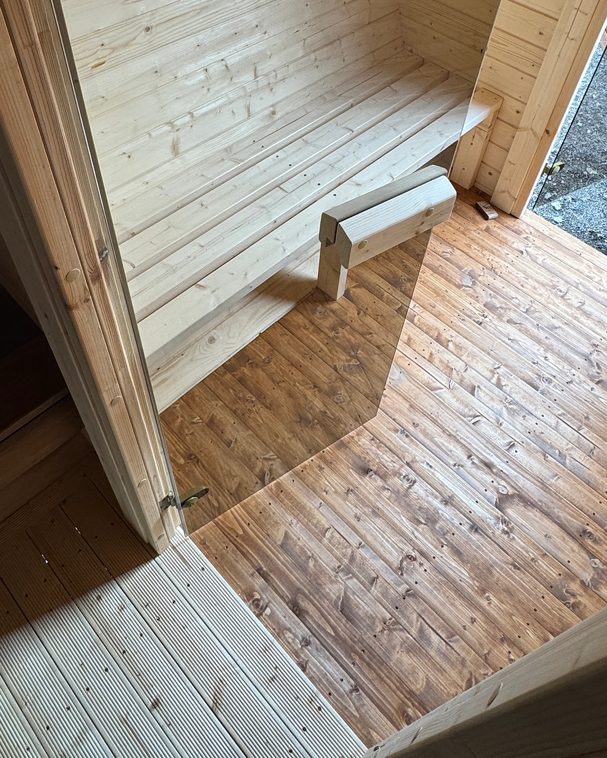 4m Barrel sauna with relax room - Image 3