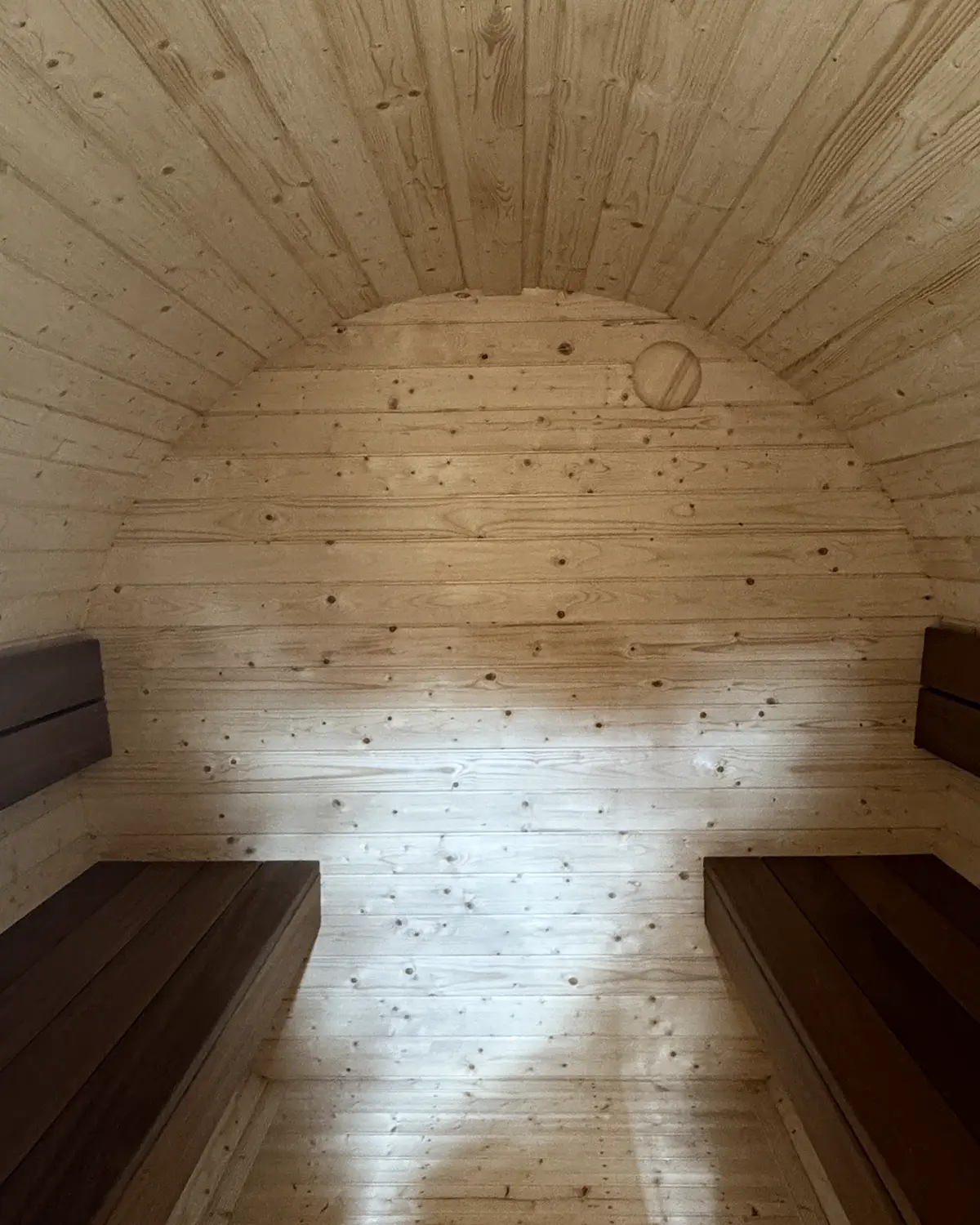 4m Barrel sauna with relax room - Image 7